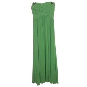 Lauren Ralph Lauren Emerald Strapless Maxi Dress